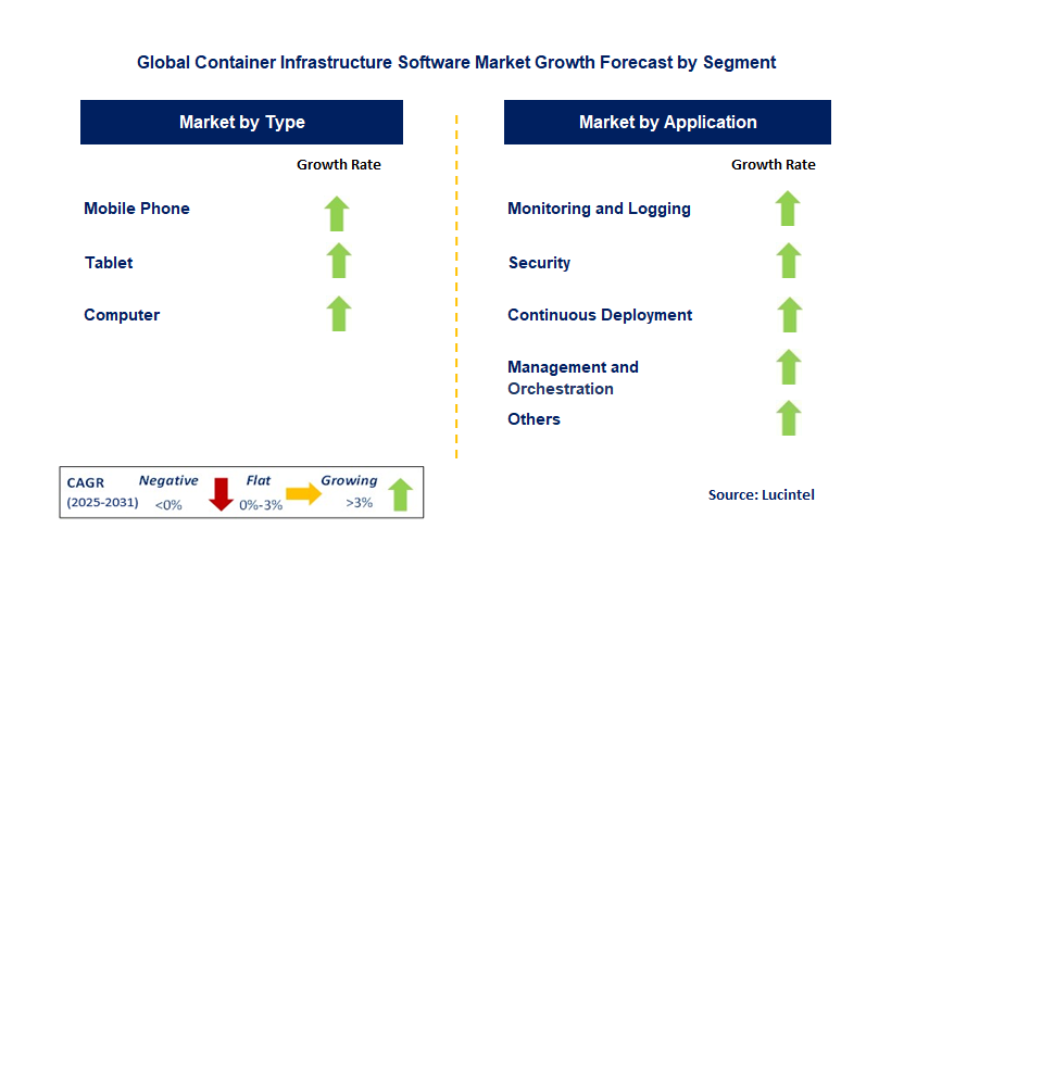 Container Infrastructure Software Market by Segment